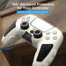 Controller Case Cover with Touch Pad Sticker Silicone