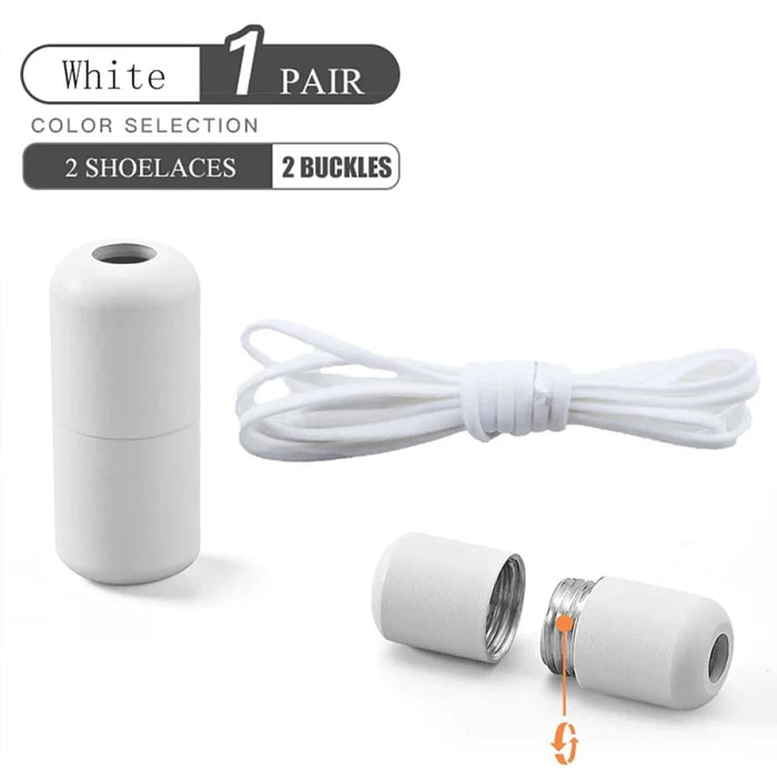 Convenient Elastic Shoelaces for All Ages