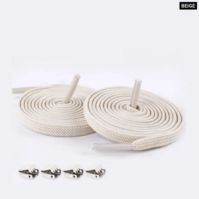 Convenient Elastic Shoelaces for All Ages
