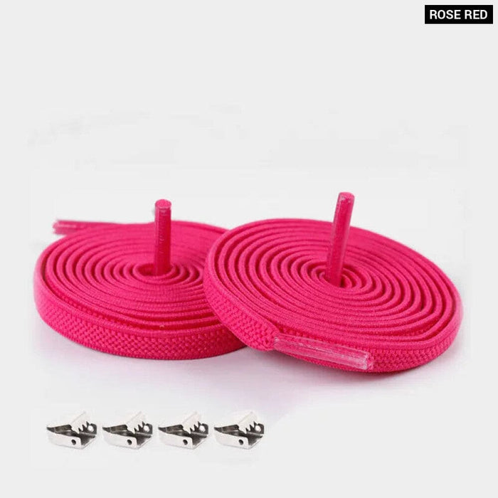 Convenient Elastic Shoelaces for All Ages