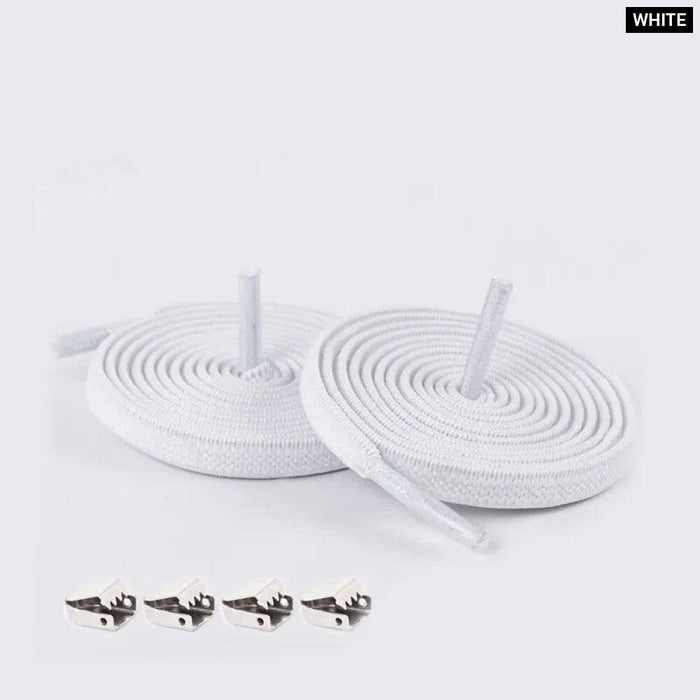 Convenient Elastic Shoelaces for All Ages