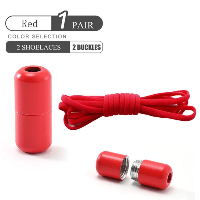 Convenient Elastic Shoelaces for All Ages