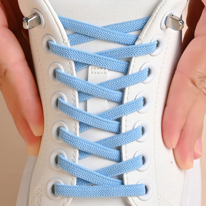 Convenient Elastic Shoelaces for All Ages