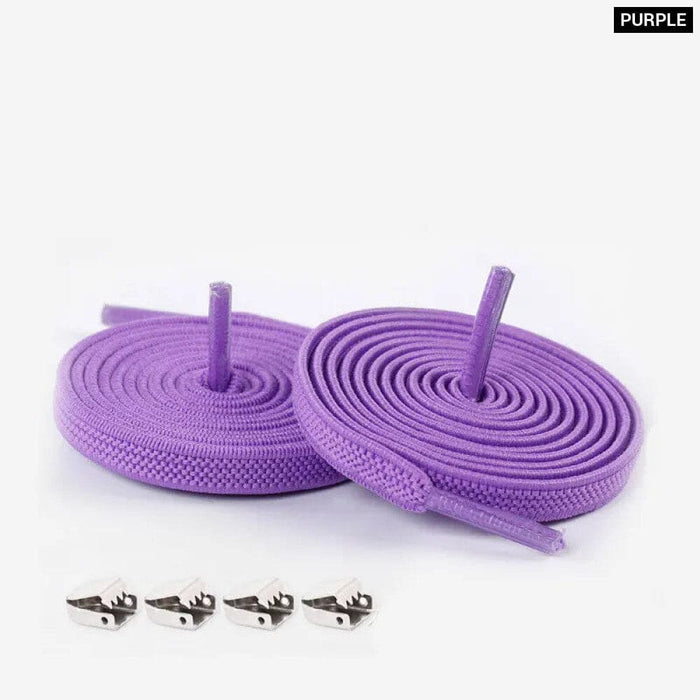 Convenient Elastic Shoelaces for All Ages