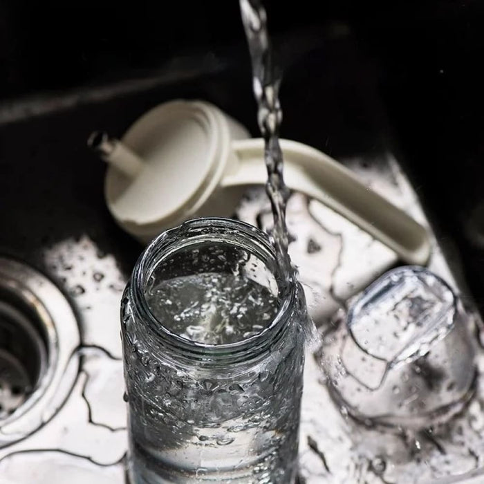 Convenient Glass Oil Pot with Auto Open/close