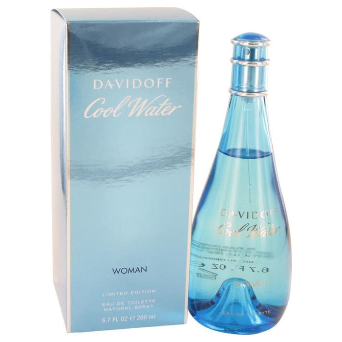 Cool Water Edt Spray by Davidoff for Women - 200 Ml