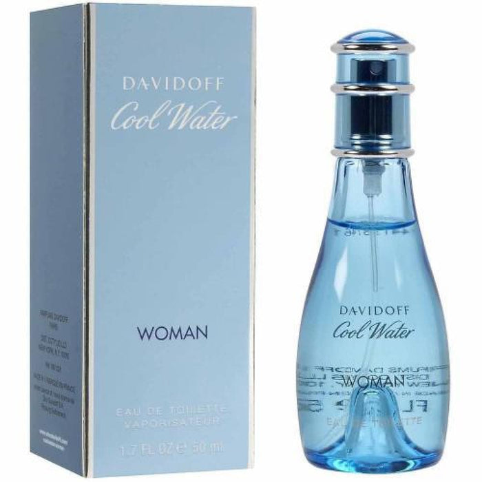Cool Water Edt Spray by Davidoff for Women - 50 Ml