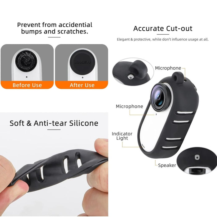 Cooling Silicone Case Stickers Skin Wrap Lens Cover