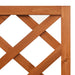 Corner Trellis Planter 40x40x150 Cm Solid Fir Wood Tolaoo