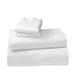 Cotton Microfibre 1000tc 4pc King Sheet Set - White
