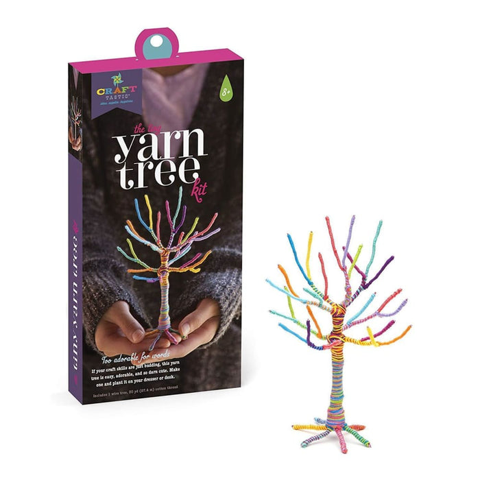 Craft - tastic Tiny Yarn Tree Kit