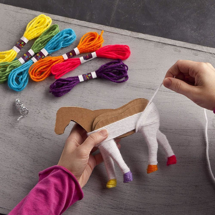 Craft - tastic Yarn Wrapped Unicorn