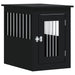 Dog Crate Furniture Black 45x62x59 Cm Engineered Wood Ntntob