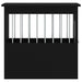 Dog Crate Furniture Black 45x62x59 Cm Engineered Wood Ntntob