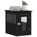 Dog Crate Furniture Black 45x62x59 Cm Engineered Wood Ntntob