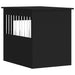 Dog Crate Furniture Black 55x75x65 Cm Engineered Wood Ntntoi