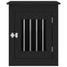 Dog Crate Furniture Black 55x75x65 Cm Engineered Wood Ntntoi
