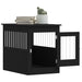 Dog Crate Furniture Black 55x80x68 Cm Engineered Wood Ntntxa