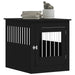 Dog Crate Furniture Black 64.5x80x71 Cm Engineered Wood