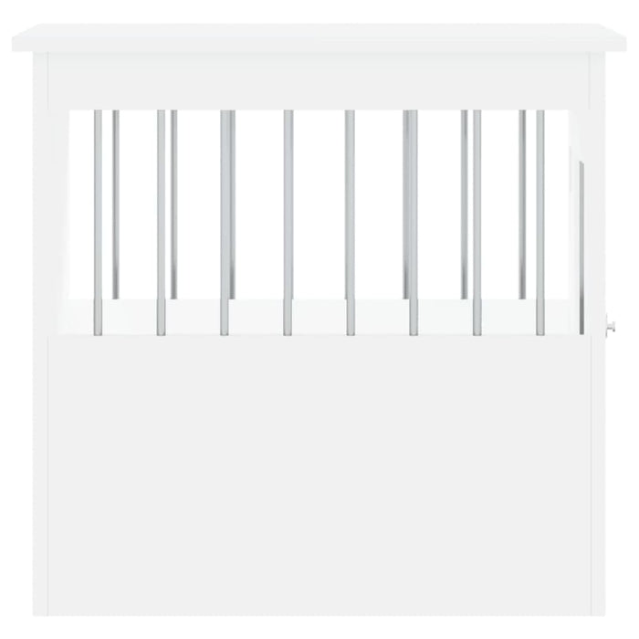 Dog Crate Furniture White 45x62x59 Cm Engineered Wood Ntntbk