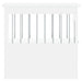Dog Crate Furniture White 45x62x59 Cm Engineered Wood Ntntbk
