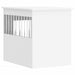 Dog Crate Furniture White 55x75x65 Cm Engineered Wood Ntntol