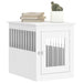 Dog Crate Furniture White 55x75x65 Cm Engineered Wood Ntntol