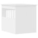 Dog Crate Furniture White 64.5x80x71 Cm Engineered Wood