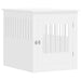 Dog Crate Furniture White 64.5x80x71 Cm Engineered Wood