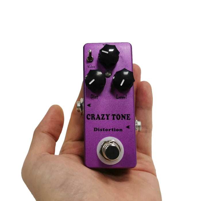 Crazy Tone Riot Distortion Mini Guitar Single Effect Pedal