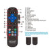 Crc2204v For Roku Tv Universal Smart Lcd Remote Control