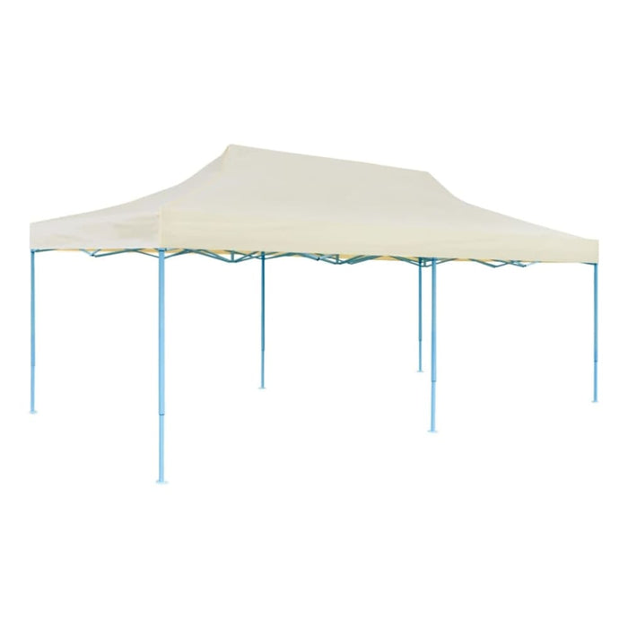 Cream Foldable Pop-up Party Tent 3 x 6 m Aopnx