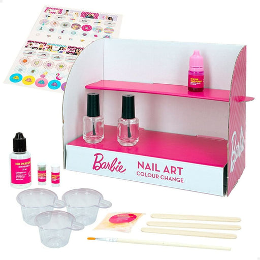 Kit To Create Makeup Barbie Studio Color Change Nail Polish