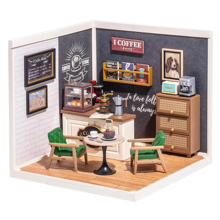 Create Plastic Diy Miniature House Cafe Energy Supply Store