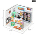 Create Plastic Diy Miniature House Cafe Energy Supply Store