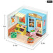 Create Plastic Diy Miniature House Cafe Energy Supply Store