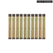 Cross Border Single Bamboo Toothbrush Set Natural Tablet