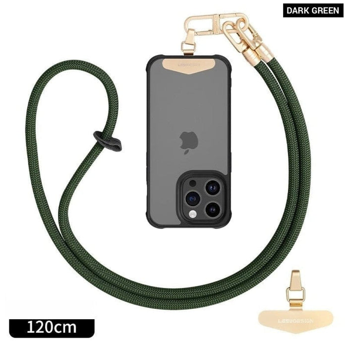 Crossbody Anti Loss Card Strip Style Mobile Phone Case