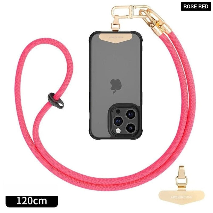 Crossbody Anti Loss Card Strip Style Mobile Phone Case