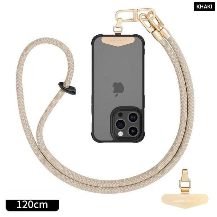 Crossbody Anti Loss Card Strip Style Mobile Phone Case