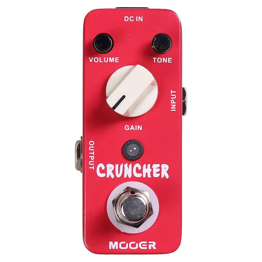 Cruncher High Gain Distortion Mini Guitar Effect Pedal True