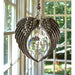 Crystal Angel Wings Suncatcher for Car Decor