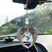Crystal Angel Wings Suncatcher for Car Decor