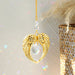 Crystal Angel Wings Suncatcher for Car Decor