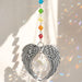 Crystal Angel Wings Suncatcher for Car Decor