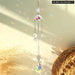 Crystal Moon Lotus Chakra Suncatcher Rainbow Maker