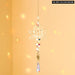 Crystal Moon Lotus Chakra Suncatcher Rainbow Maker
