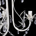 Crystal Pendant Ceiling Lamp Chandelier Elegant White Xablnl