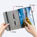 Crystal Texture Painted Leather Smart Tablet Case For Ipad
