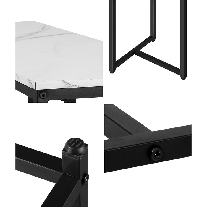 Console Table Hallway Entry Side Tables Marble Effect Hall Display